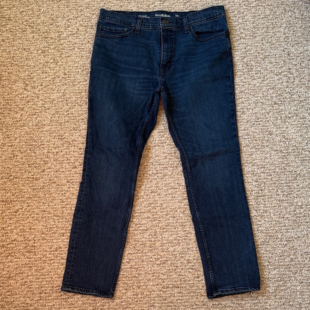 Goodfellow & Co Men's Deep Indigo Slim Jeans